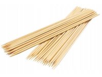 Špejle hrocené 30cm 200ks Bambus 66706